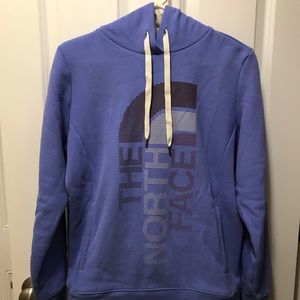 Women’s size L Lilac North Face hoodie
